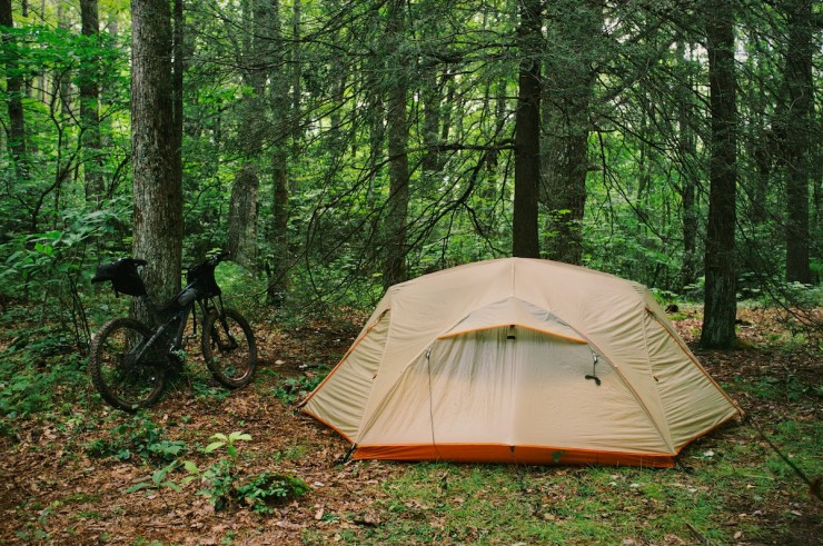 Bike Touring Tent - Big Agnes Copper Spur UL3