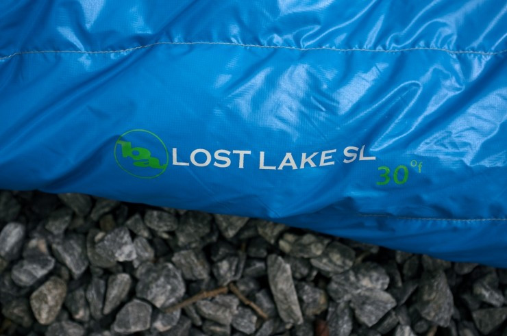 Bike Touring Sleeping Bag - Big Agnes Lost Lake 30