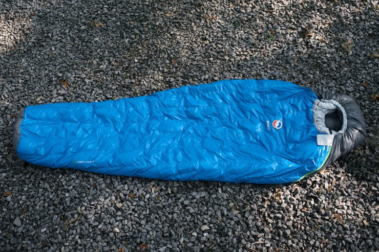 Bike Touring Sleeping Bag - Big Agnes Lost Lake 30