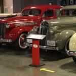 Classic cars on display at the California Automobile Museum