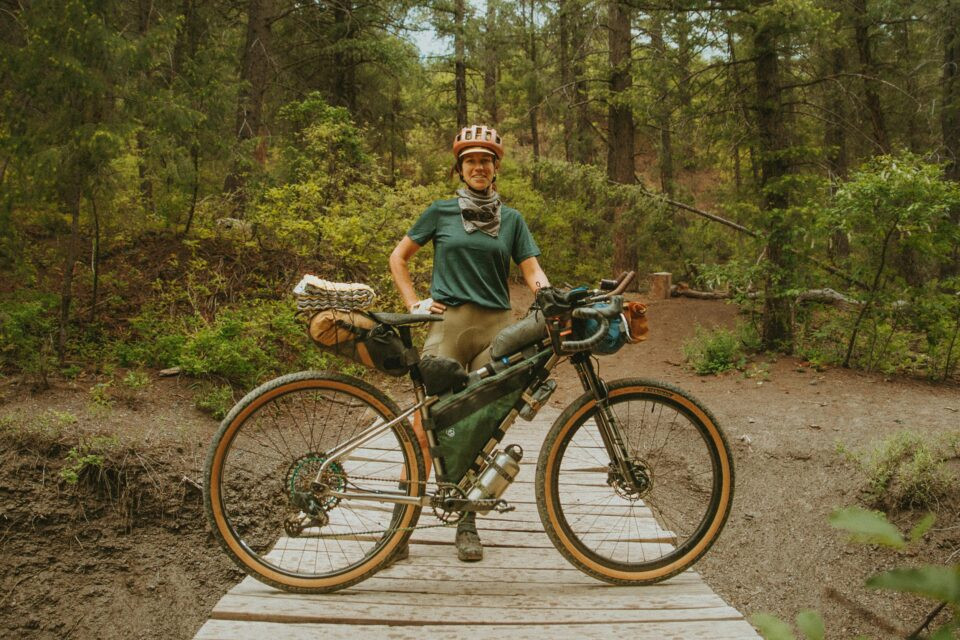 2023 Tour Divide route with POIs, Sarah Swallow