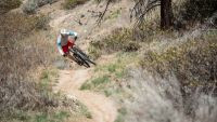 GearLab testing mountain bike components on challenging trails