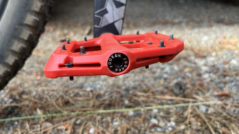 Fooker Nylon Fiber pedal close-up