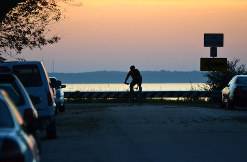 Evening Bike Rider