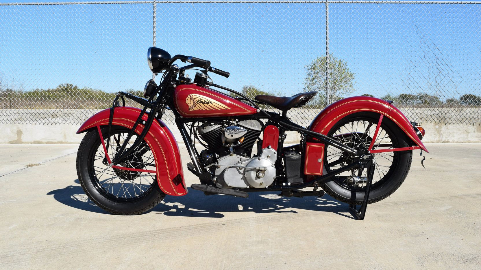 Indian Scout static shot