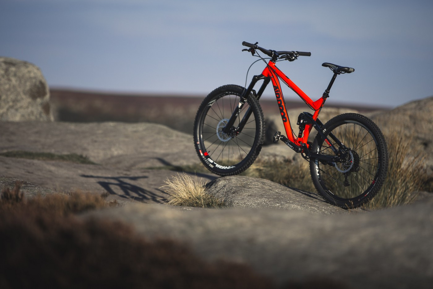 Airdrop Edit Mountain Bike Peak District Scenery