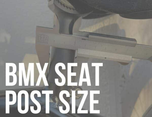 bmx seat post size