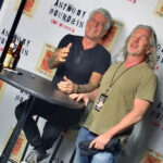 Anthony Bourdain and Biker Jim Pittenger, a meeting that changed Bourdain's view of Denver's food scene.