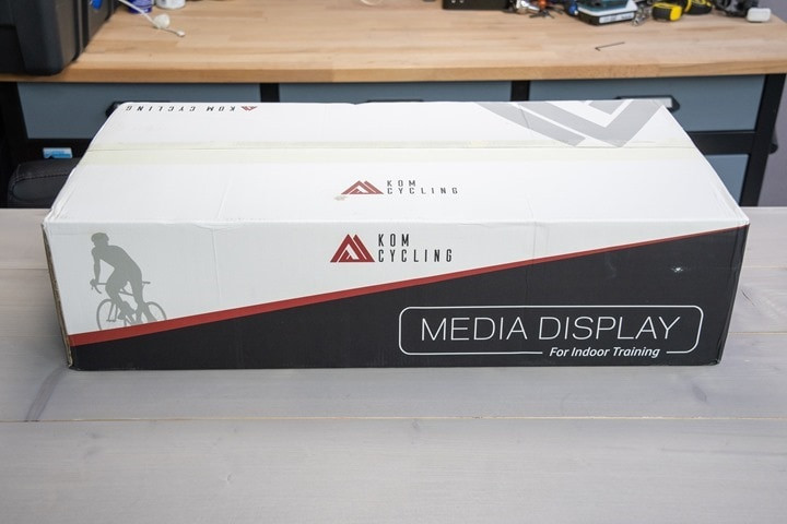KOM Cycling Trainer Desk Unboxing