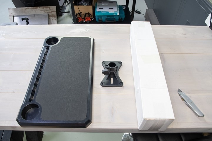 KOM Cycling Bike Table Parts Layout