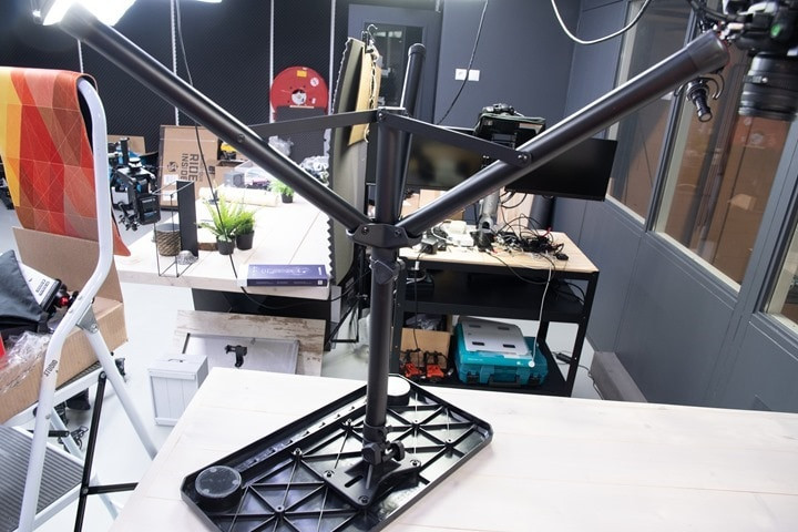Assembling Bike Table Base