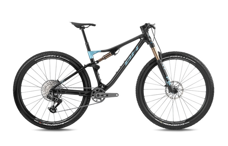 BH Bikes Lynx Race 9.0DX905 model showcasing its Fox 34SC Factory fork and SRAM GX AXS groupset