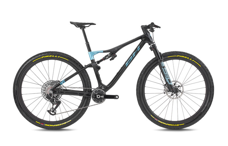 BH Bikes Lynx Race 9.9DX995 model showcasing its RockShox SID Flight Attendant suspension and SRAM XX SL AXS drivetrain