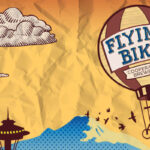 Flying Bike Cooperative Brewery Logo. Seattle's community-owned brewery seeking member investment.