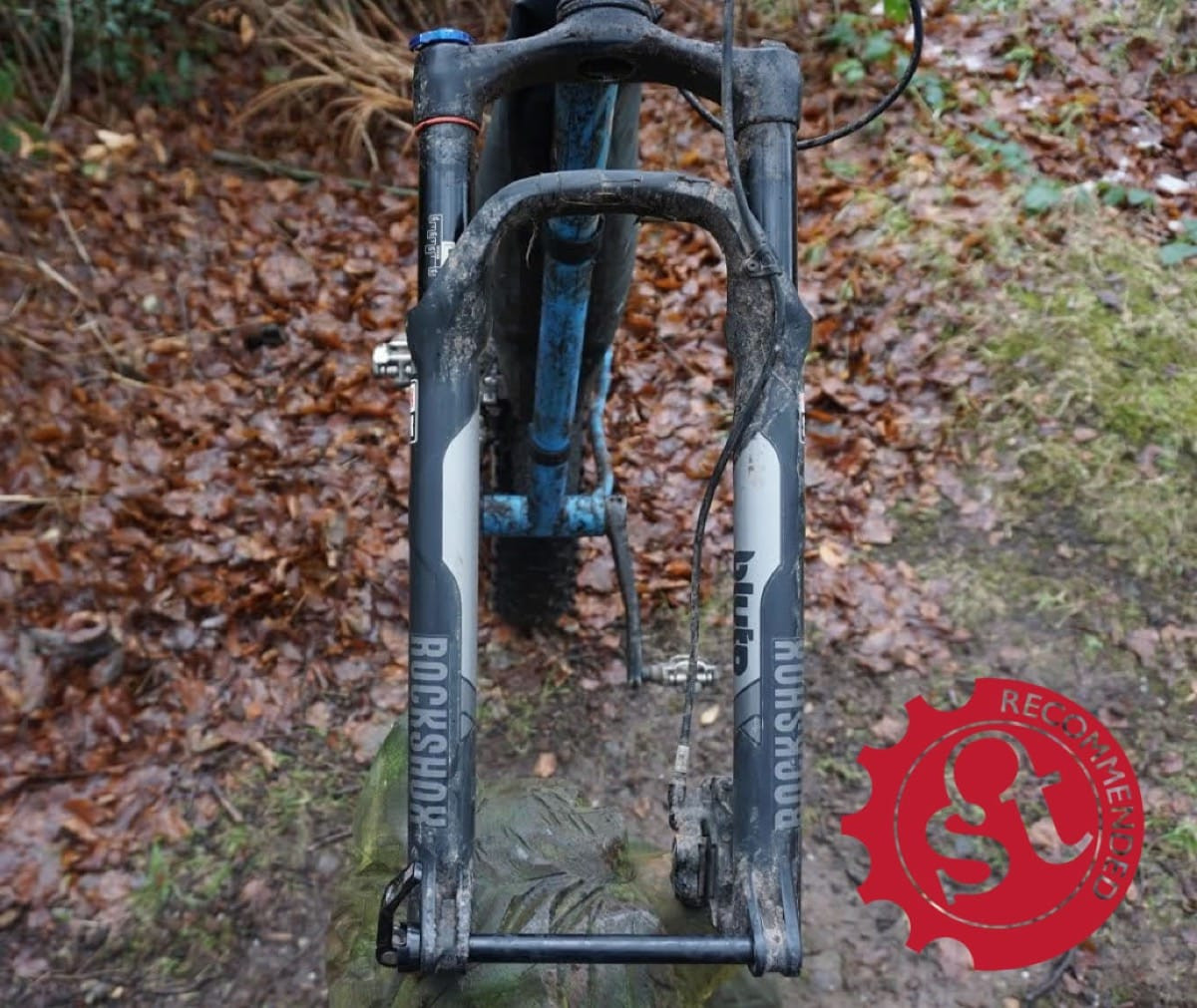 RockShox Bluto Recommended badge, signifying its high rating and endorsement