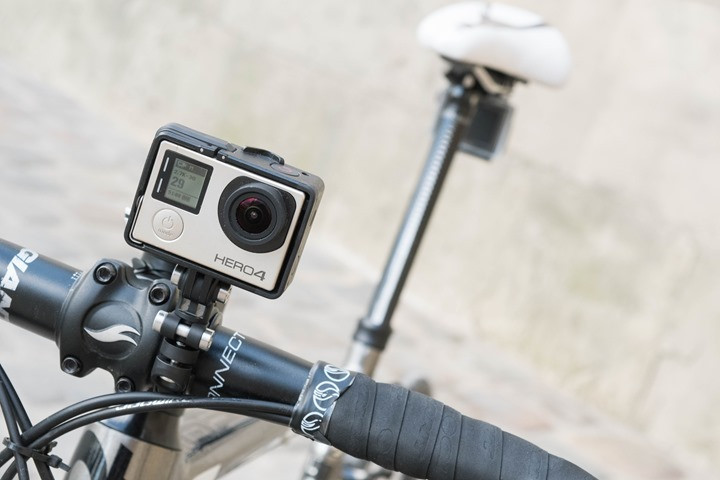 GoPro Handlebar and Saddle Rail Mounts for Bikes