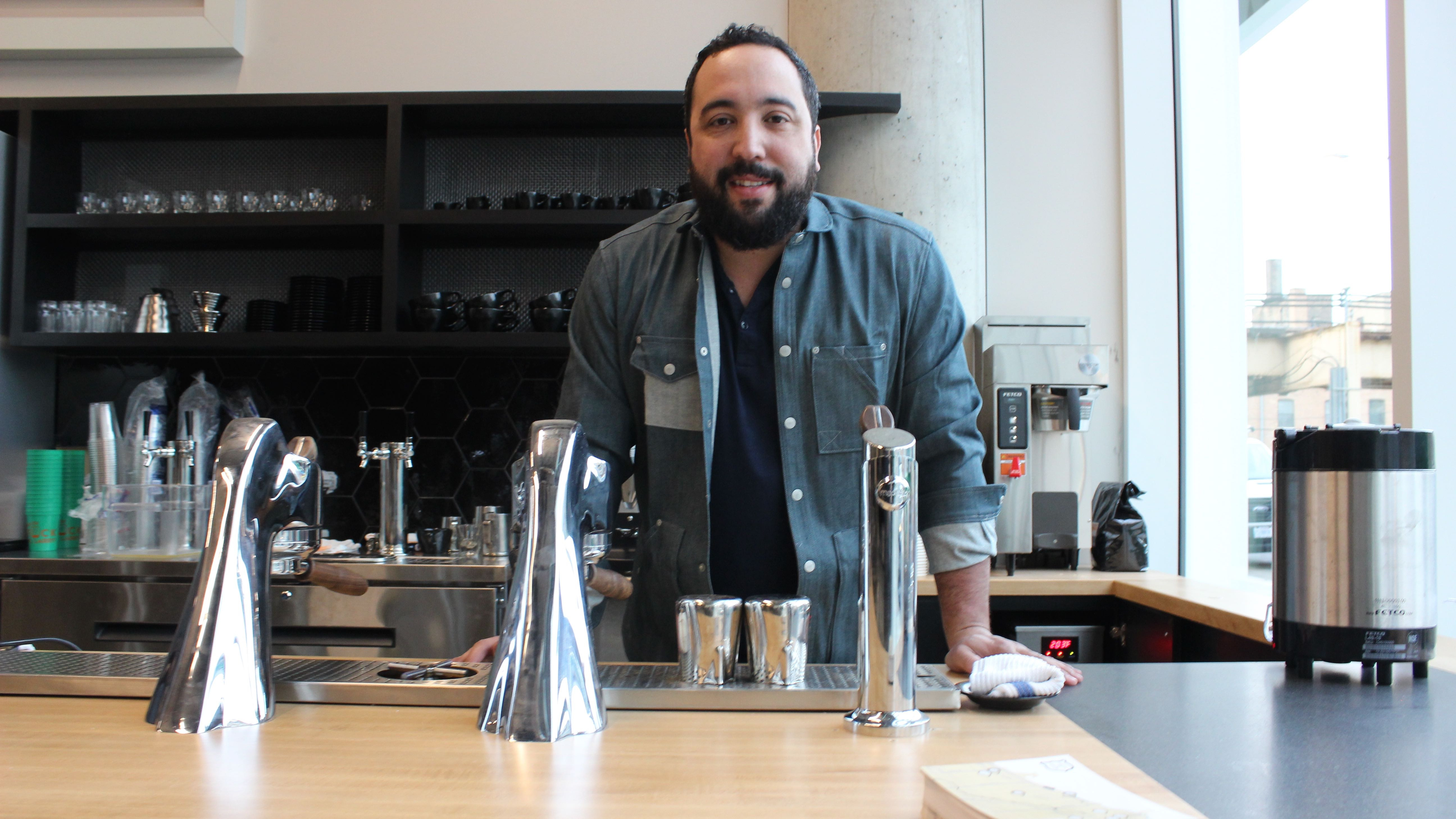 Michael Salvatore opens Heritage Bikes and Coffee newest location.