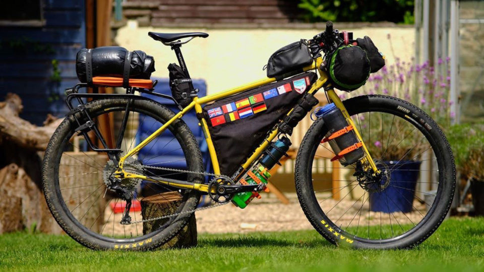 James Woodbridge and his Genesis Longitude ready for adventure