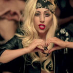 Lady Gaga Judas Biker Outfit