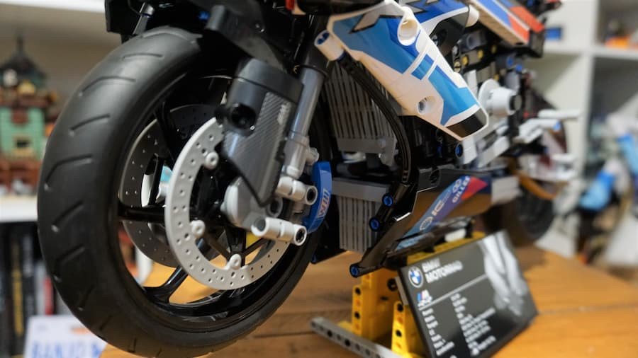 LEGO Technic BMW M 1000 RR Build in Progress