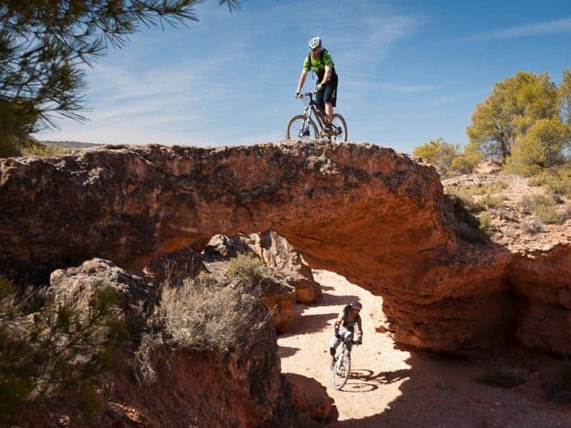Exploring bike Spanish trails in &quot;Spanish Utah&quot;