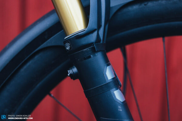 Mucky Nutz Velcro straps, indicating limited adjustability
