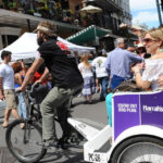 Pedicab in New Orleans French Quarter