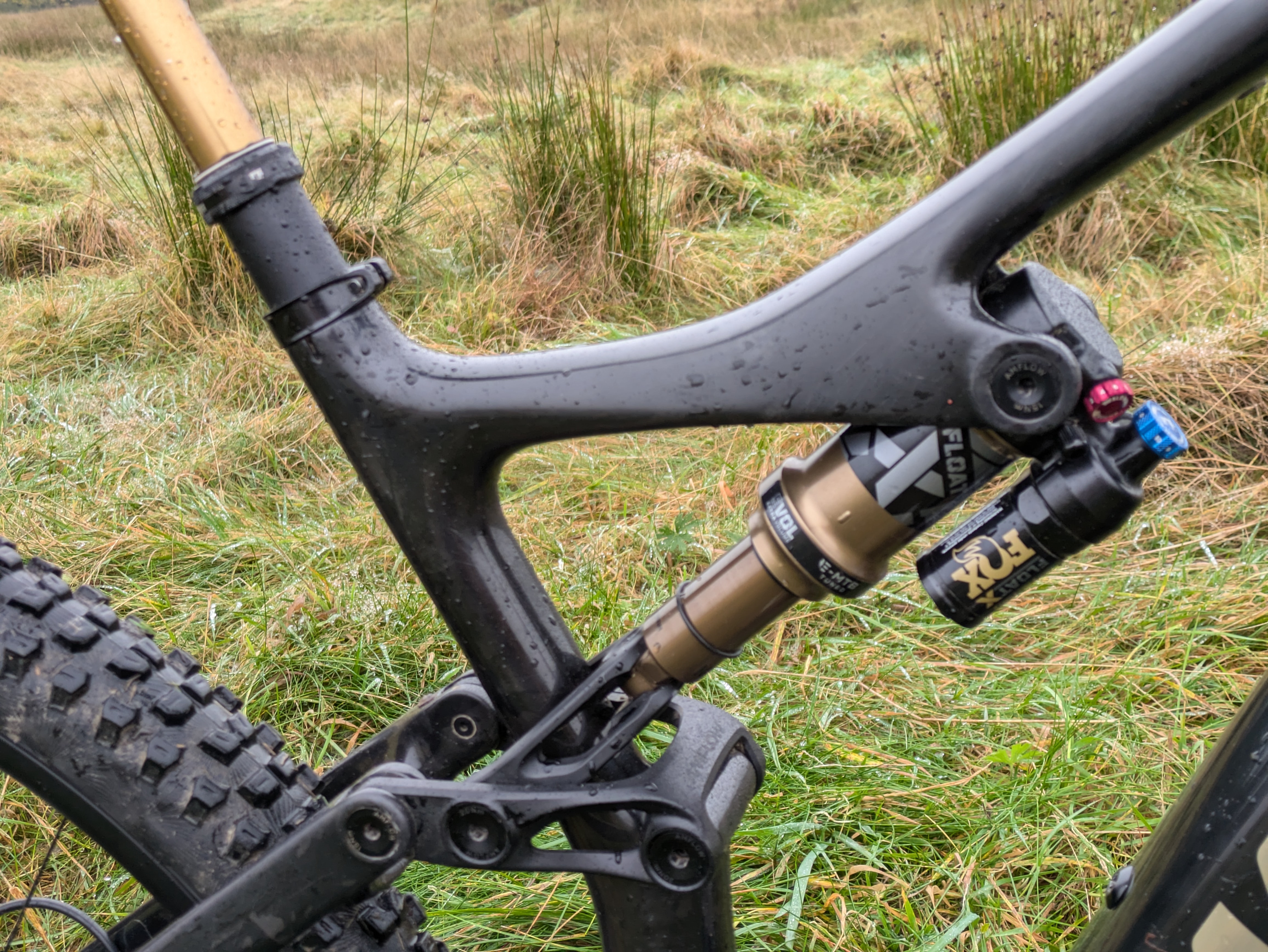 Amflow PL Carbon Pro handlebar controls and display