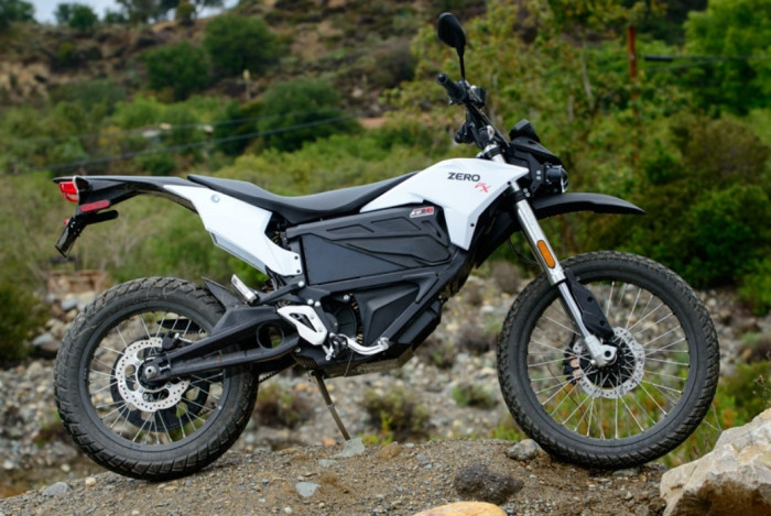 Zero FX full-sized off-road electric motor bike