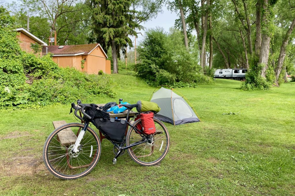My current bike camping bike