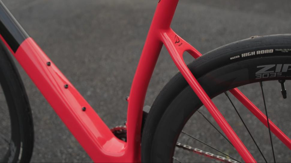 2023 Lauf Uthald seat tube design