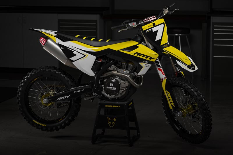 Husqvarna Motocross Graphics Decals