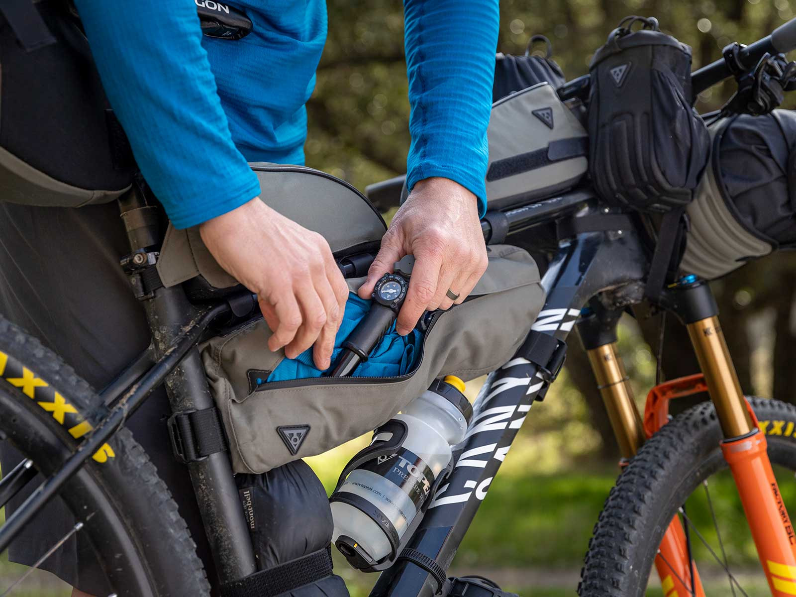 Topeak MidLoader Size Comparison - 4.5L Model