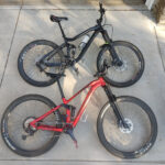 Motobecane Mountain Bike on Trail