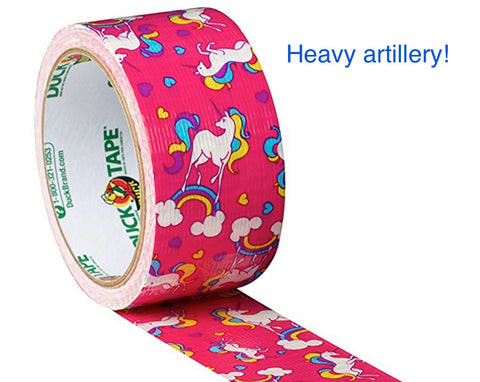 Duct tape for mountain bike tires