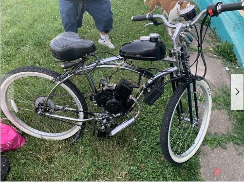 Class 1 e-bike on a paved path, showcasing its pedal-assist feature with a rider comfortably cruising