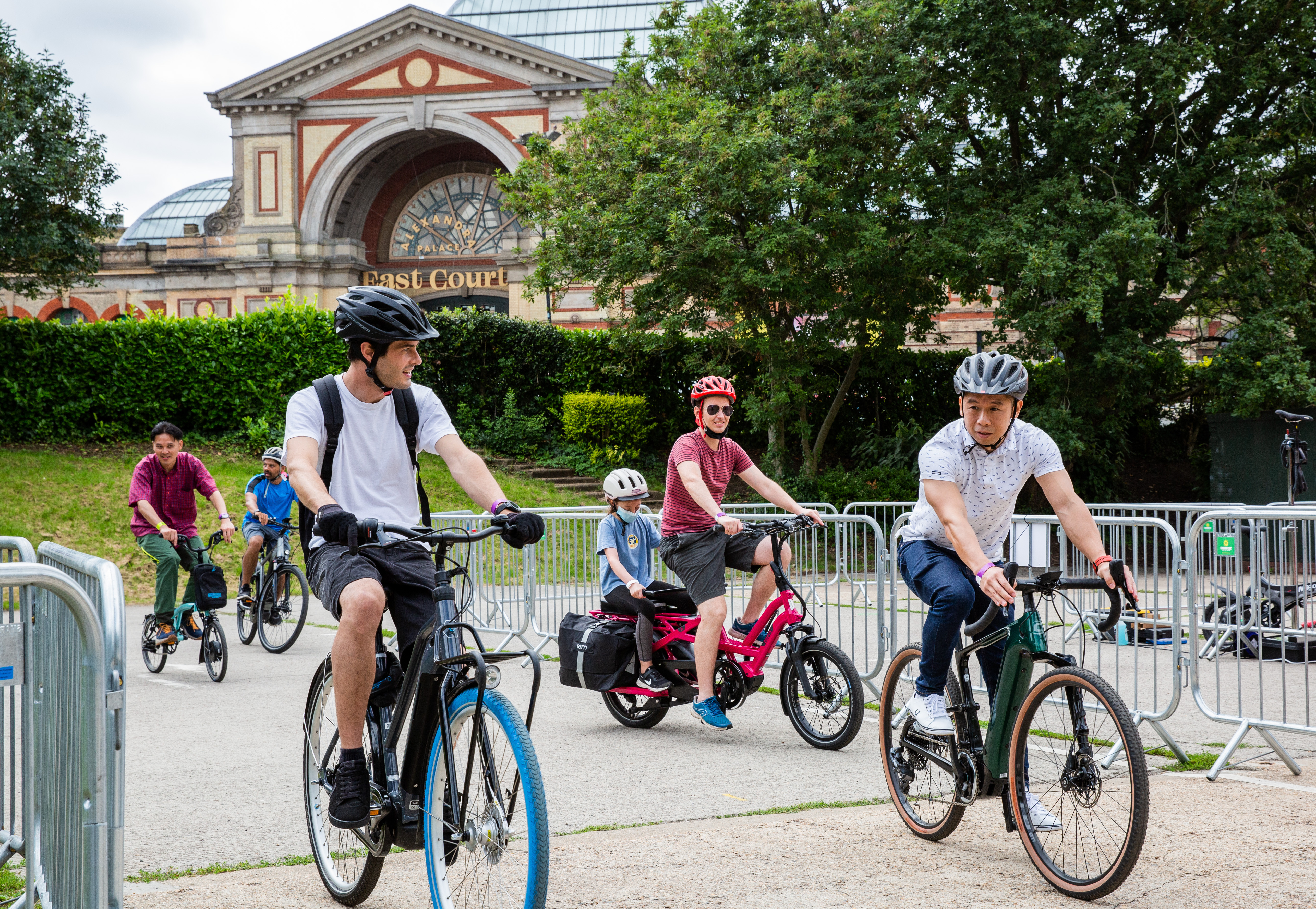 A test ride will give you a sense of how a bike fits and handles. - Cycle Show
