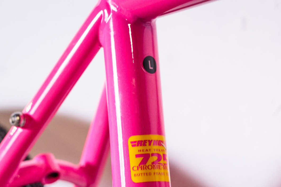 Frames are sized in centimetres, inches or T-shirt style (such as the 'L' frame pictured here). - Simon Bromley / Immediate Media