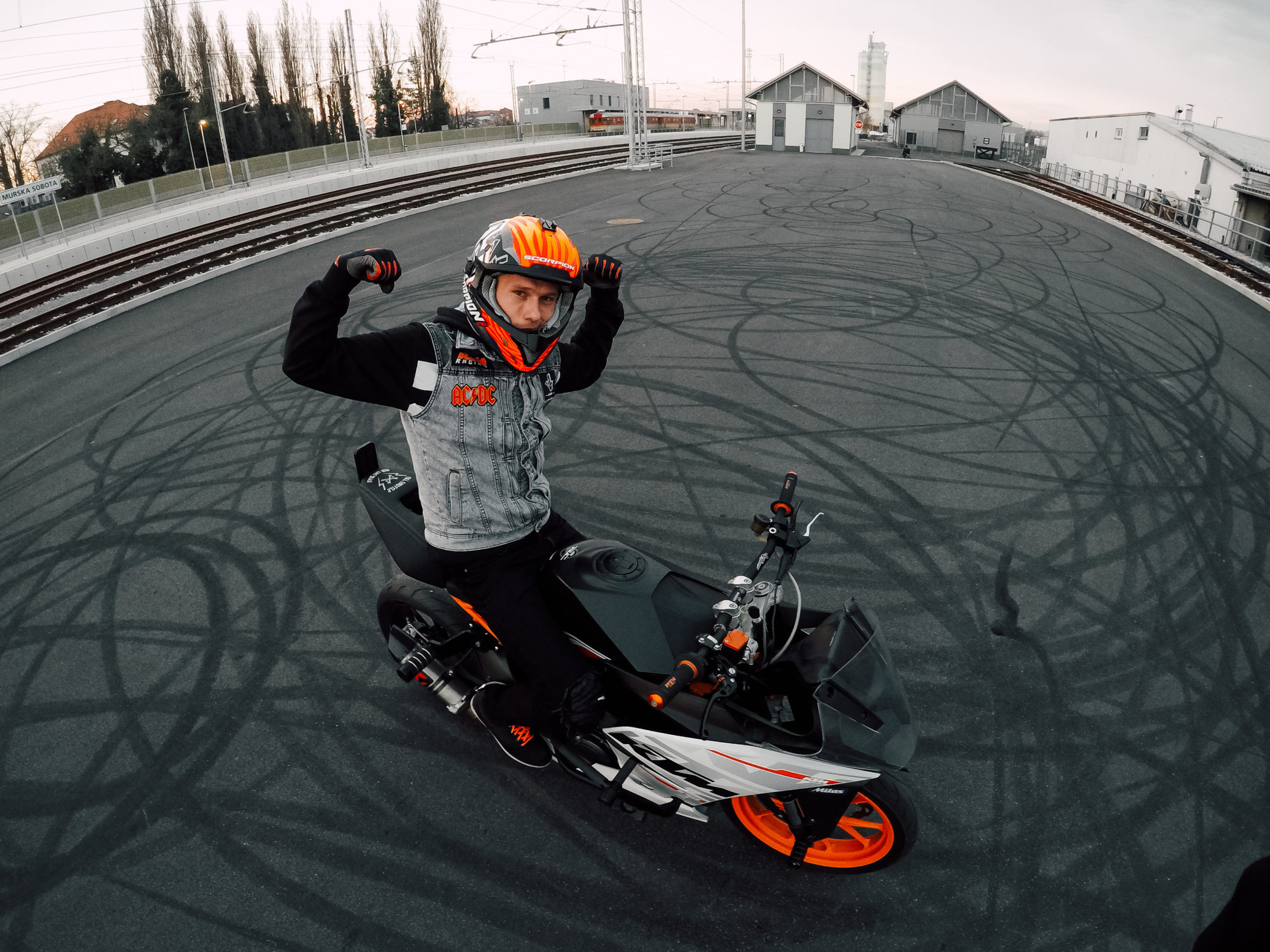 Motorcycle Drifting Control