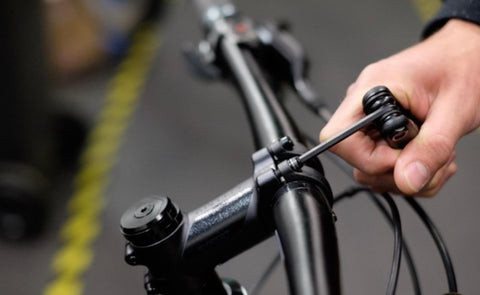 Removing the Handlebar Faceplate