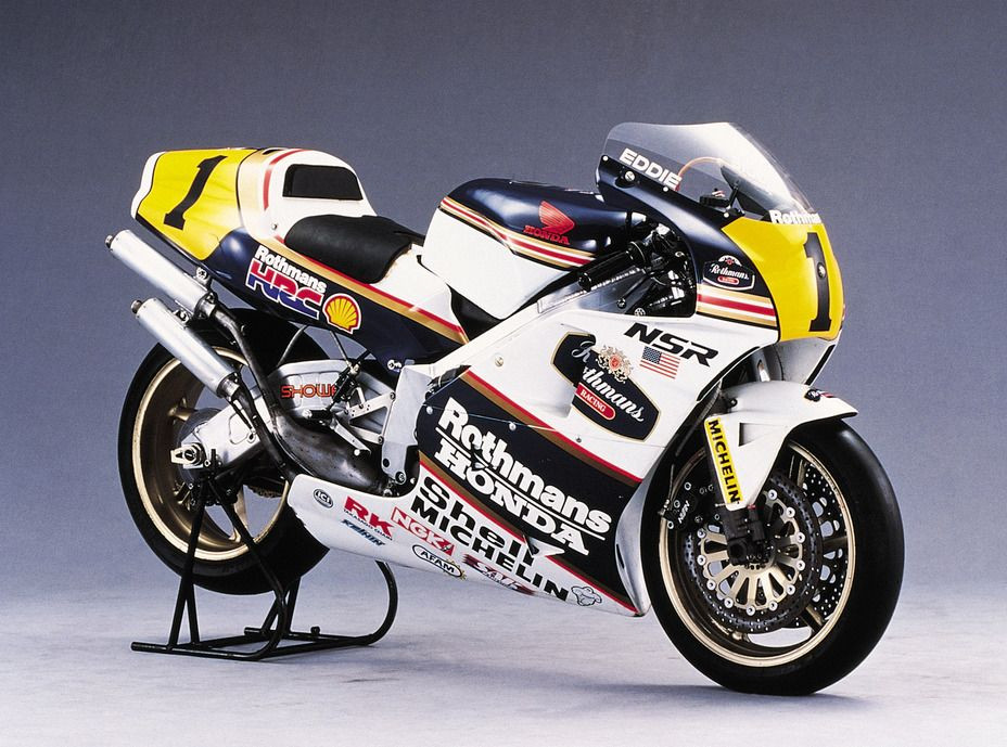 Honda NSR500 on street