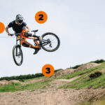 Practice on wide tabletop jumps