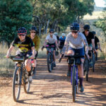 Cyclist riding without lycra