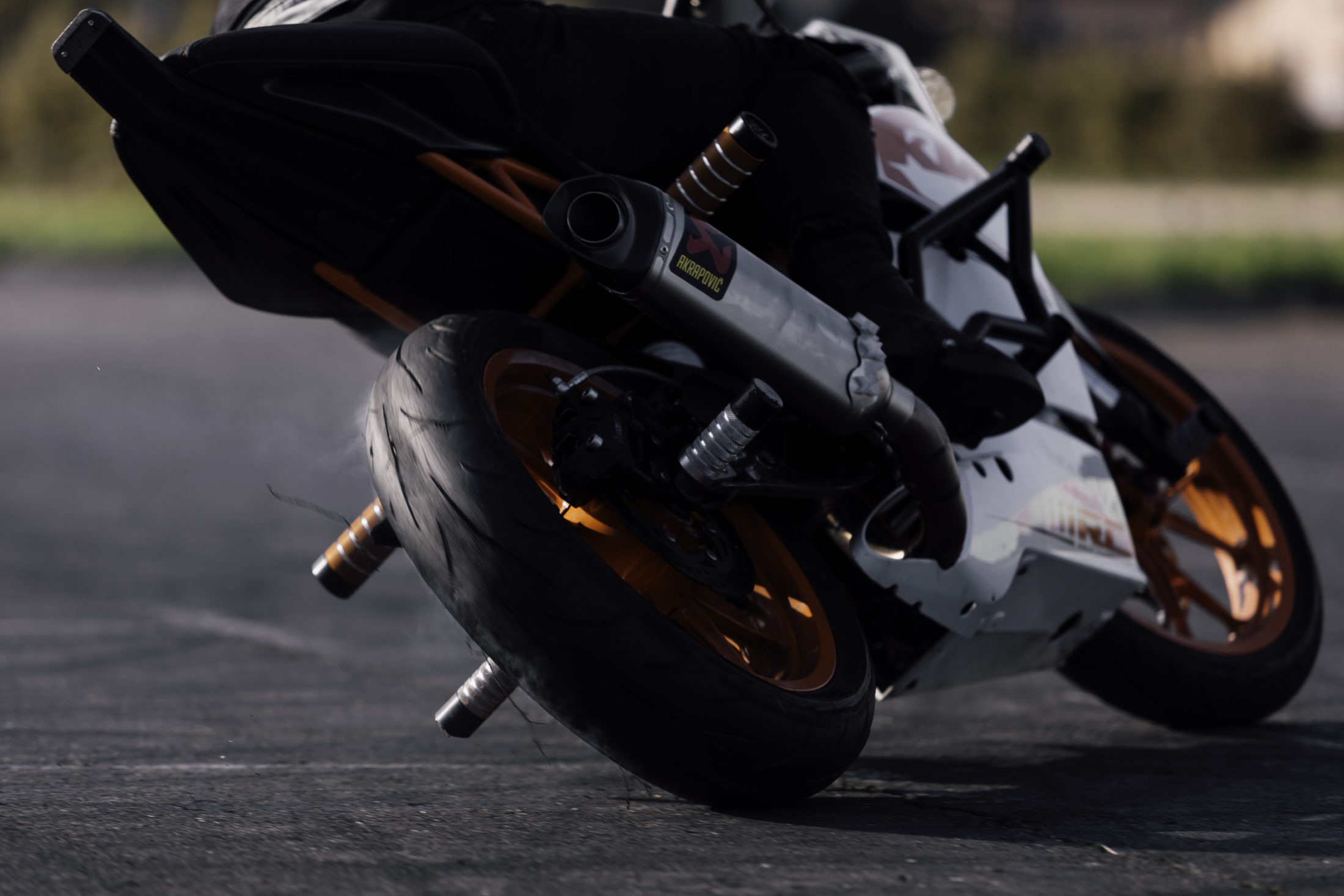 Motorcycle Drifting Mitas Tires