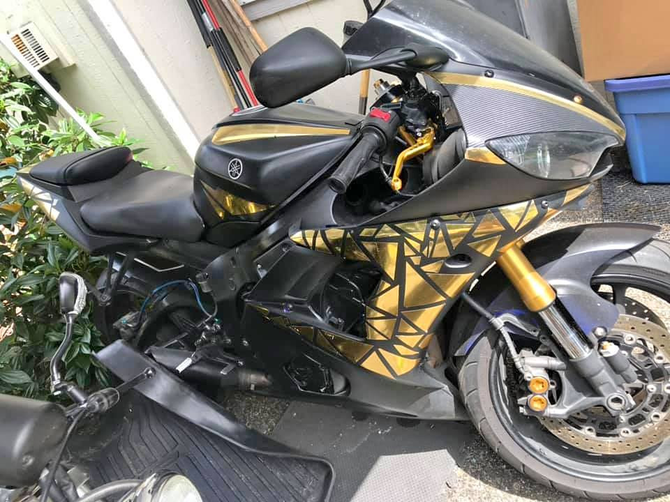 2006 R6 with salvaged title