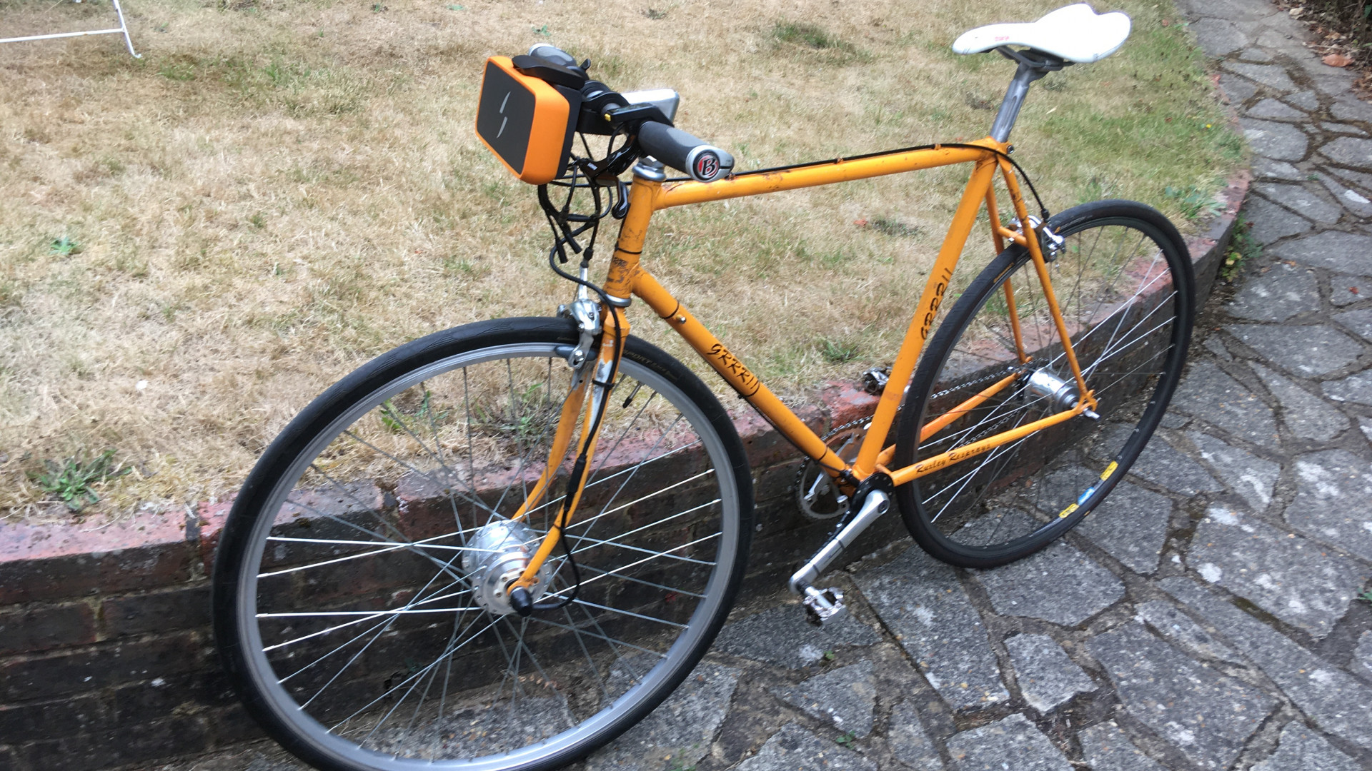 Swytch Max Air Kit ebike conversion kit fitted on a bike
