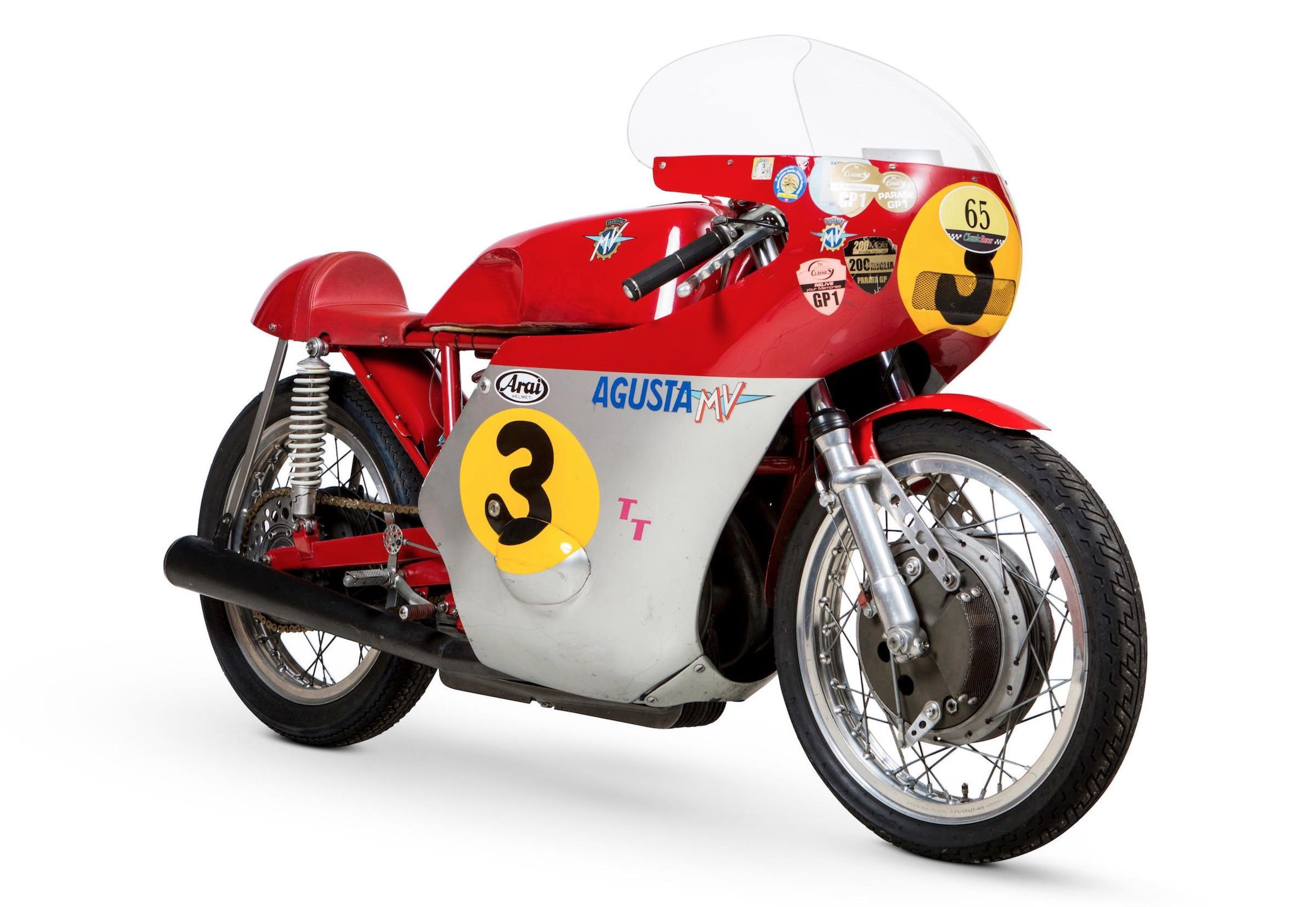 MV Agusta 500 Three on street