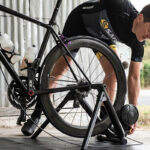 Install bike on trainer