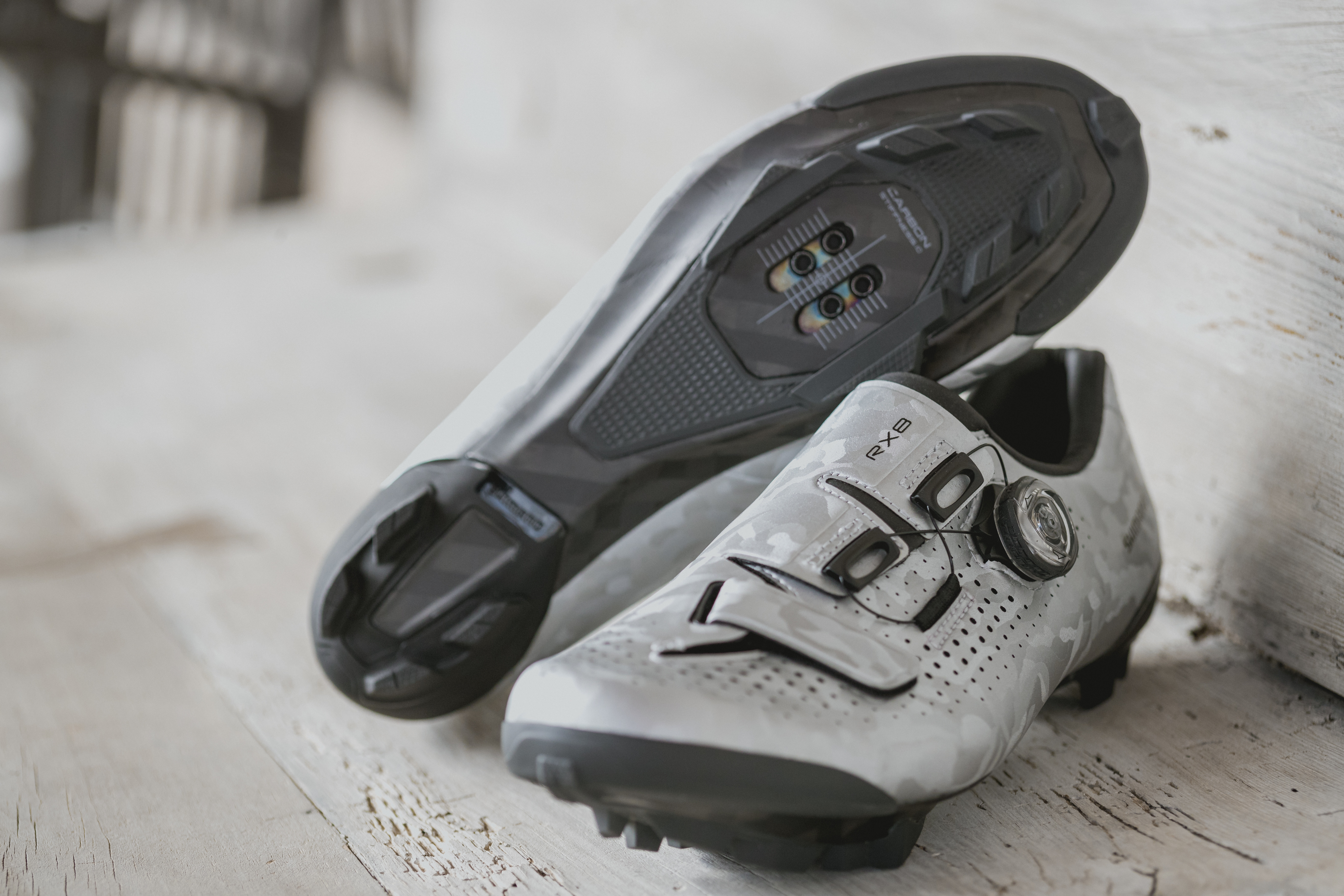 Two-bolt cleats offer a range of fore and aft adjustments