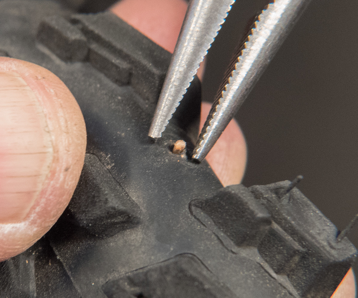 Tube Removal 8 Tread Puncture
